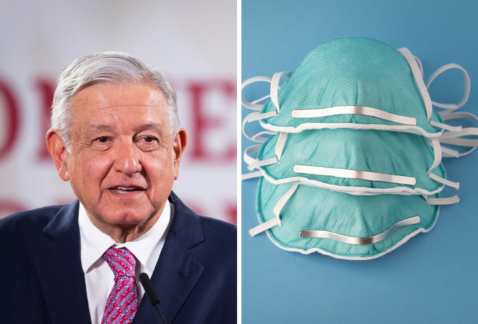 AMLO y el uso del cubrebocas