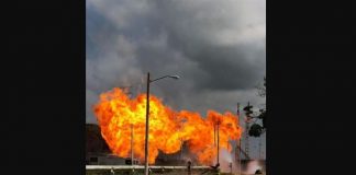 Se registra incendio en complejo Pajaritos, Veracruz