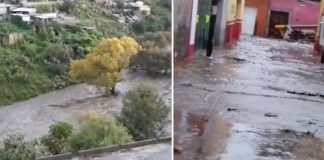 Se desborda presa en Zacatecas, emiten alerta para Ags.