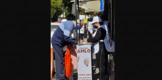 Morena promueve afuera de mercados la “RATIFICACIÓN” de AMLO