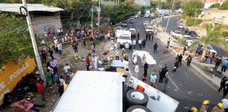 accidente tráiler Chiapas