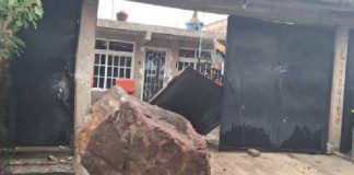 Lluvias provocaron el deslizamiento de piedras en Xochimilco