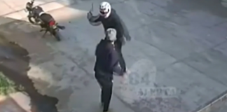 delincuente armado