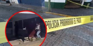 Balacera deja a un policía y un civil muerto