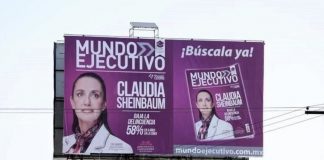 INE niega medidas cautelares por espectaculares a favor de Sheinbaum