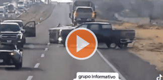 Comando roba camionetas de lujo en autopista León-Aguascalientes