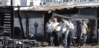 Incendio consume Jardin de Niños en Morelia, Michoacán