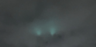 Esta es la verdad sobre las extrañas luces vistas en el cielo en Nezahualcóyotl