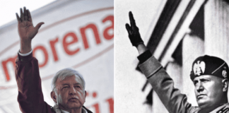 Un voto por Morena es un voto por el fascismo