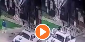 VIDEO: Policías de Michoacán roban y atropellan a jóven, le arrancaron una oreja