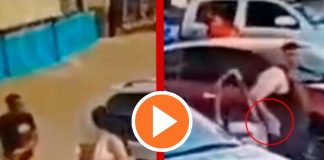 VIDEO: Suspenden a comandante por amenazar con pistola a una familia en Durango