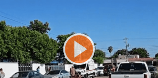 VIDEO: Reportan enfrentamiento armado frente a una escuela en Cajeme, Sonora