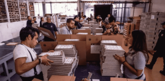 INE comienza distribución de las boletas electorales