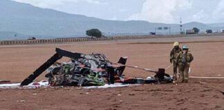 Se desplomó un helicóptero en Jalisco; reportan 4 heridos