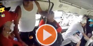 Así asaltaron a pasajeros de una combi en Iztapalapa
