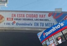 Clausuran Domino´s