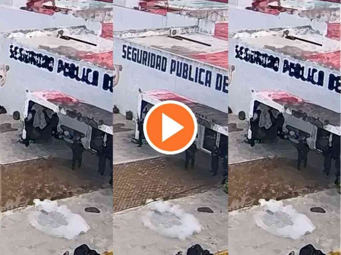lanzan-explosivos-con-un-dron-contra-base-de-seguridad-publica-en-guanajuato