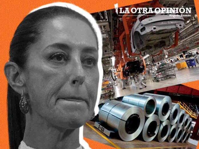 que-no-te-engane-sheinbaum-aranceles-por-fentanilo-a-los-autos-acero-y-aluminio-siguen-vigentes