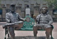 sheinbaum-se-enojo-porque-quitaron-las-estatuas-del-che-guevara-y-fidel-castro
