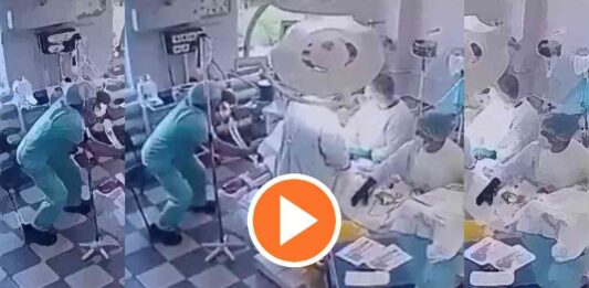 video-medicos-no-abandonan-a-paciente-durante-terremoto-en-rusia
