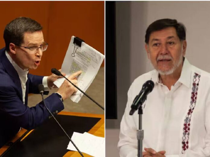 Anaya exigió a Noroña transparentar