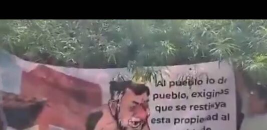 Protestan en Tepoztlán contra Noroña