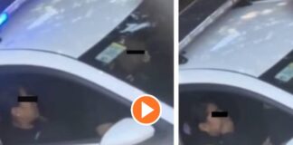 policías de la CDMX en pleno acto sexual dentro de una patrulla