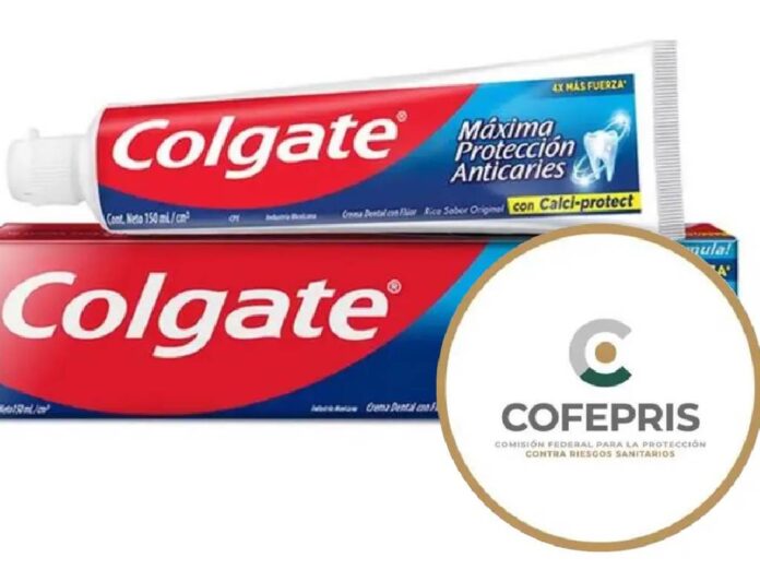 alerta contra esta pasta de dientes de Colgate