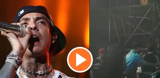 Natanael Cano golpeó a DJ
