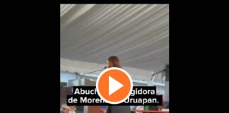 Abuchean a regidora de Morena