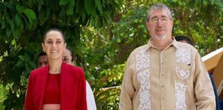 sheinbaum-llega-a-guatemala-para-sostener-reunion-con-bernardo-arevalo