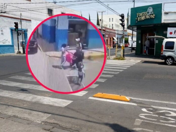 Arrollan a niño en Puebla