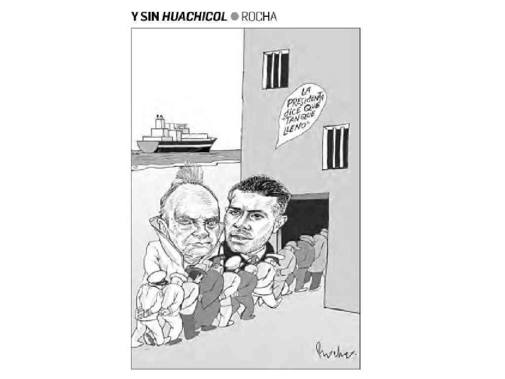 Los moneros que han retratado el caso del huachicol fiscal de la Marina -  La Otra Opinión