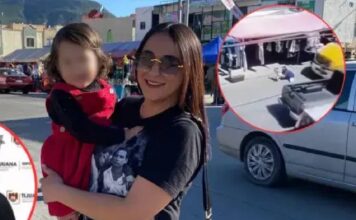 Video: Heroica madre se arroja frente a camión para proteger a su hija y muere