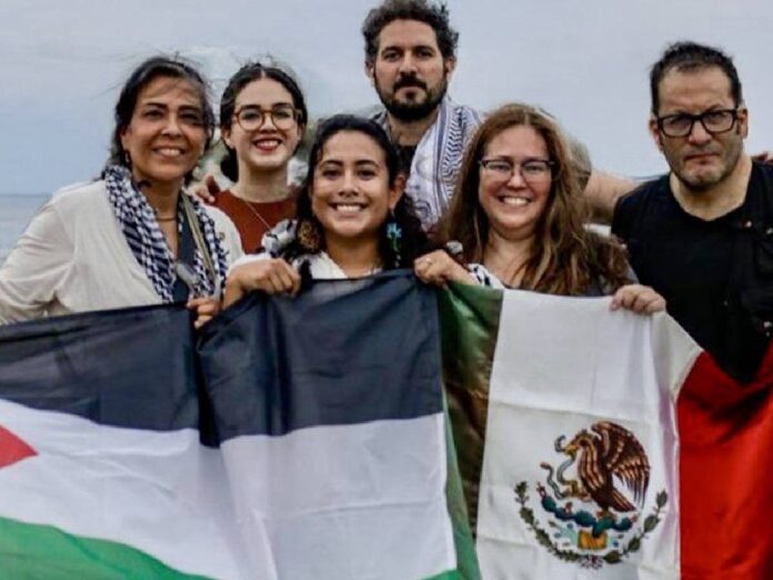 Mexicanos flotilla Flotilla Global Sumud