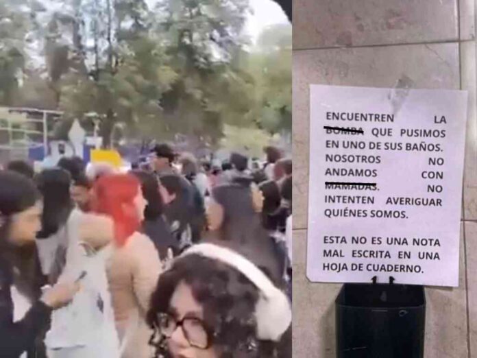 desalojan-la-facultad-de-politicas-de-la-unam-tras-amenaza-de-bomba